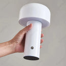 Abajur - Mini Cogumelo Designer italiano portátil, sem fio e recarregável.